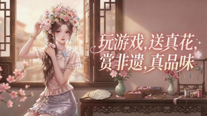 玩游戏,送真花,赏非遗,真品味!截图