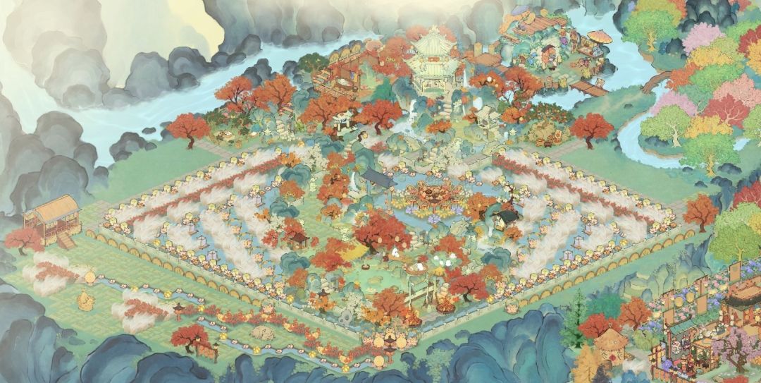 桃源云岫峰布局|扇中月岛 2