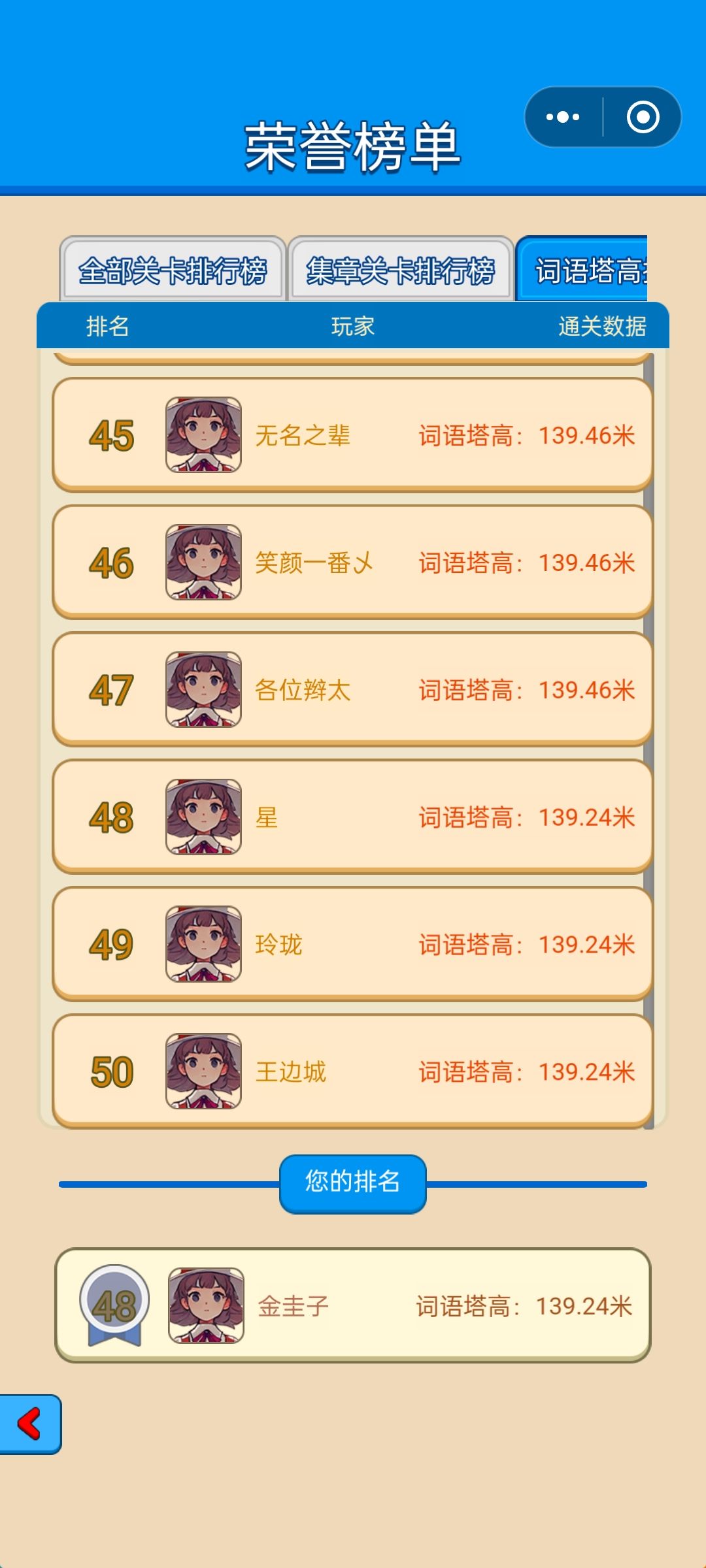这个48名是我吗? 1
