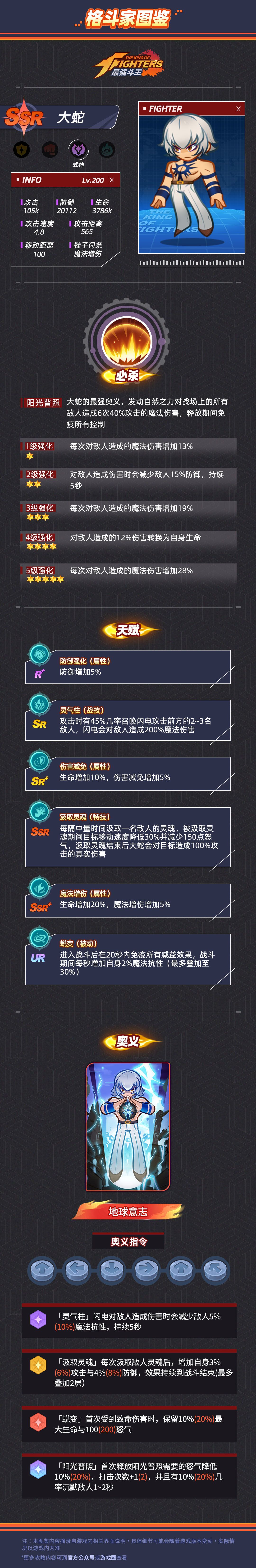 格斗家图鉴|式神-SSR-大蛇截图