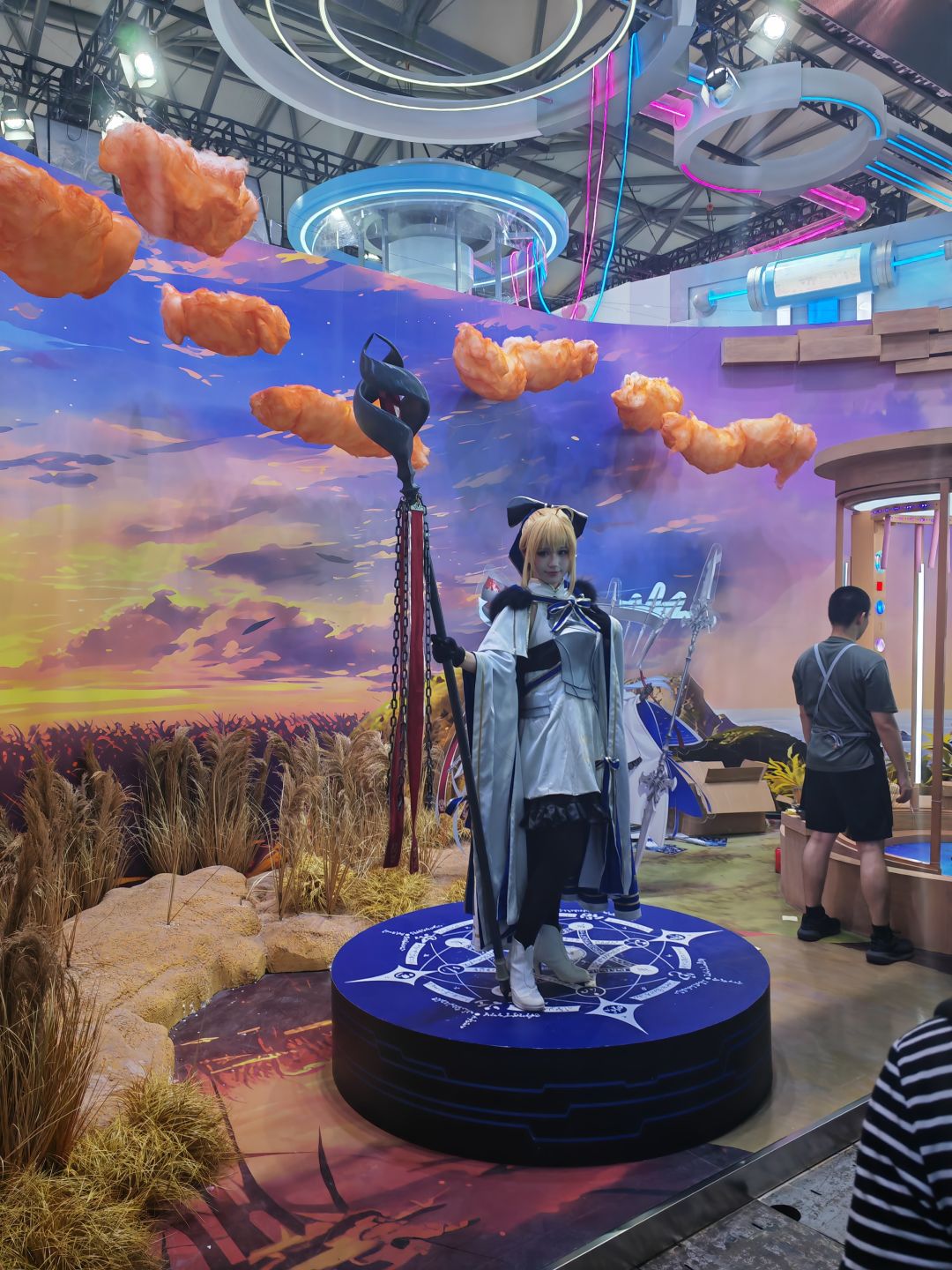 chinajoy2024 -FGO展台返图-水妃摩根cos 1