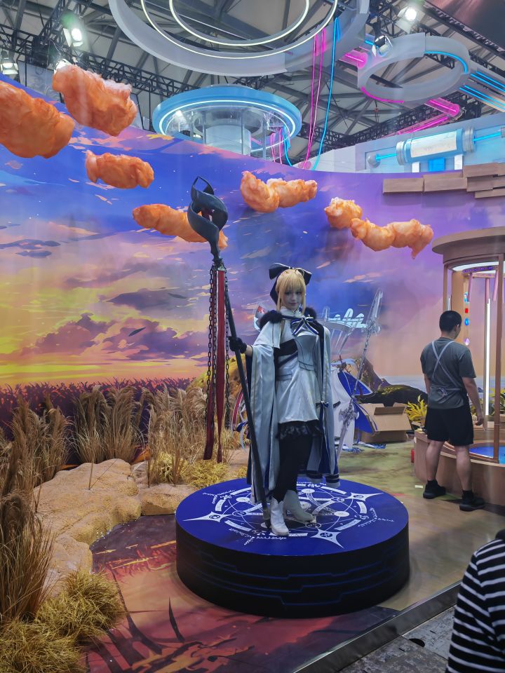 chinajoy2024 -FGO展台返图-水妃摩根cos截图