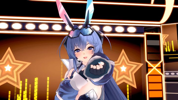 新泽西 马达!丨クリームソーダとシャンデリア【碧蓝航线mmd】截图