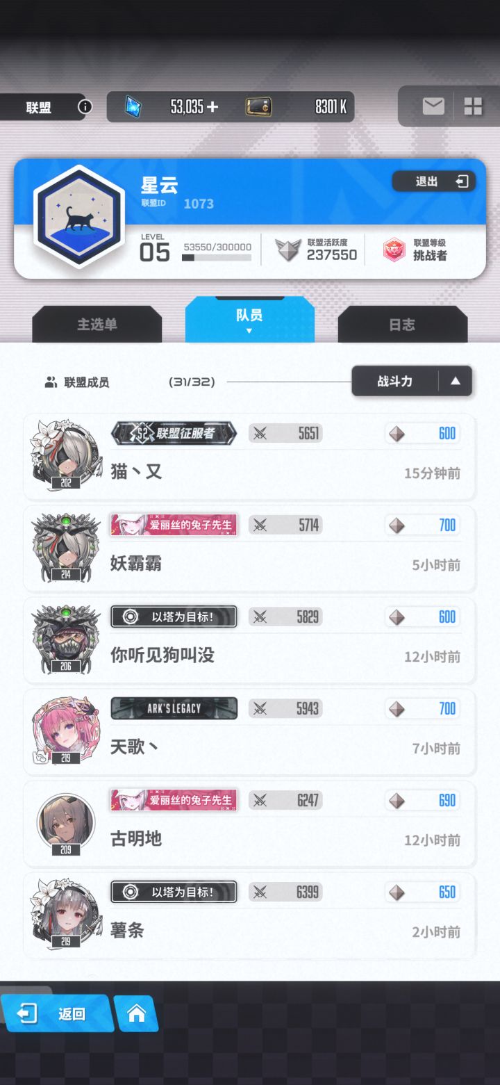 微信区公会招人,上期排名第四名截图