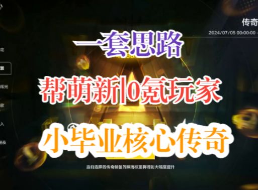 手把手核心传奇打造教学!教你极低成本获得相对毕业侵蚀传奇装备截图