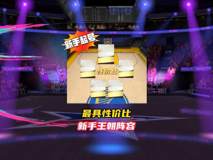 美职篮巅峰对决新手性价比王朝起号攻略!截图