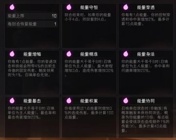 【S5赛季-能量迸发，爆料贴之四】赛季词条