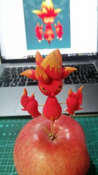 同人黏土/火精灵黏土制作视频教程来啦！