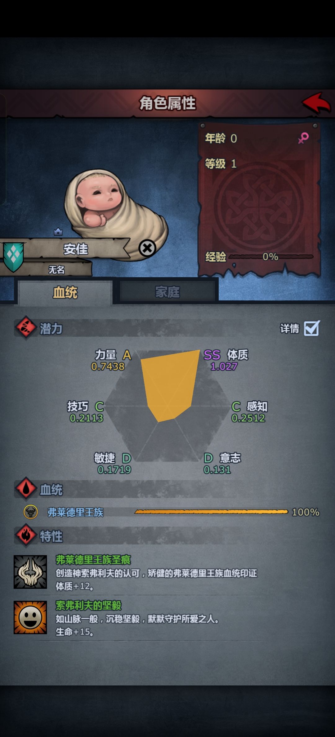 666,一家俩子全纯血 1