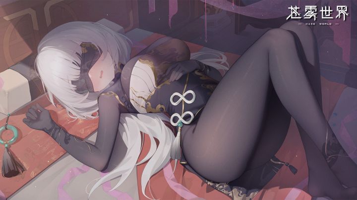 【苍雾世界】『无晓之水-弱水』装扮「不寐春夜」预览截图