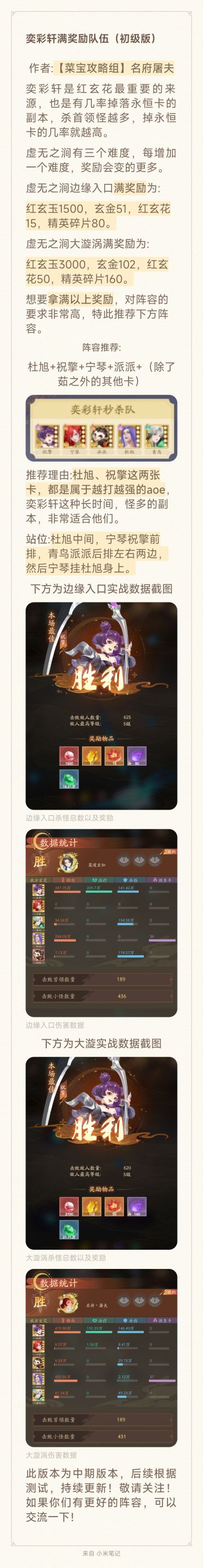 顶级奕彩轩满奖励队伍！后期可用！