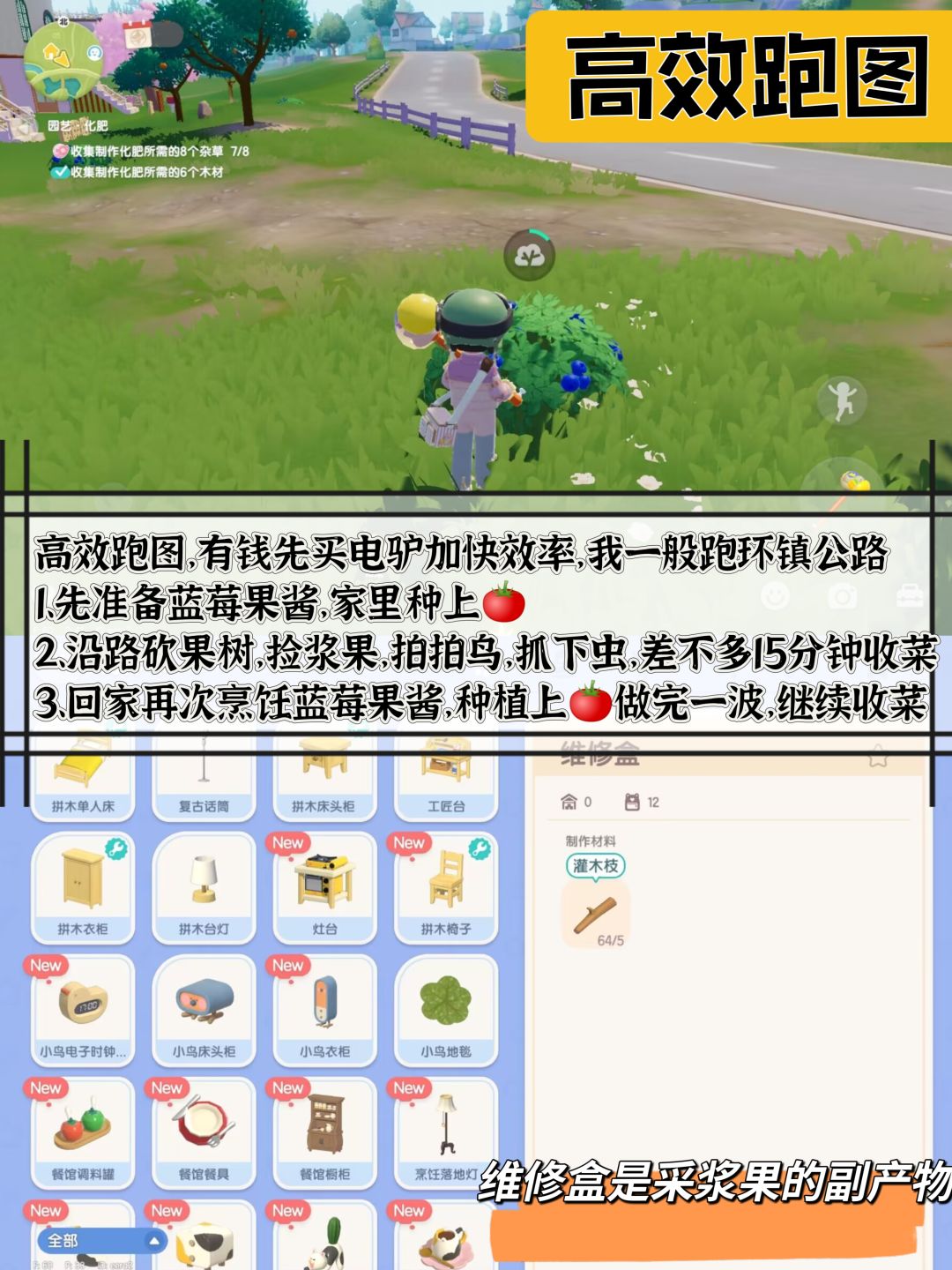 心动小镇前期✅【避坑】攻略(附昆虫一览) 3