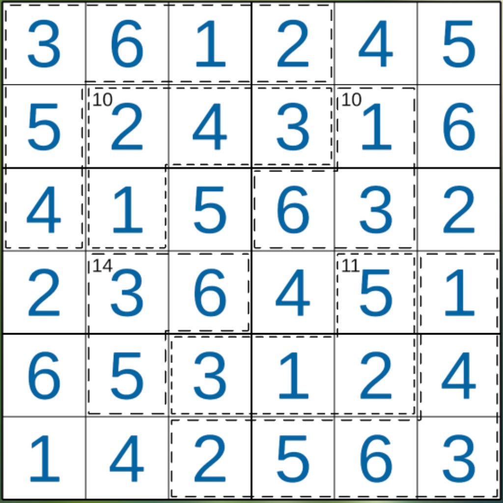 杀手数独第13~24关 4