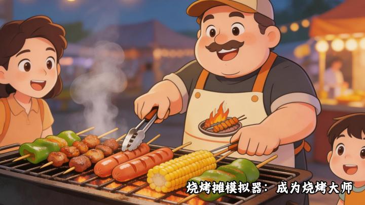 烧烤摊模拟器:体验作为烧烤摊主的日常截图