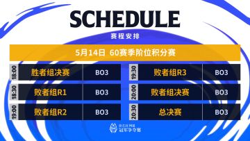 第60赛季阶位积分赛 Day2赛事预告
今日18:00起，本次积分赛八强选手将向冠军发起争夺！
胜者组：「折光成影」vs「西连寺香菜」
败者组第一轮：「阿万音铃羽」vs「奏动心弦」、「darkxt」vs「aya」
败者组第二轮：「借一浮生逃浮生」vs TBD、「梧桐」vs TBD
各位主战者都看好谁夺得本届冠军呢，一起来直播间揭晓答案吧！
官方直播间：https://live.bilibili.c