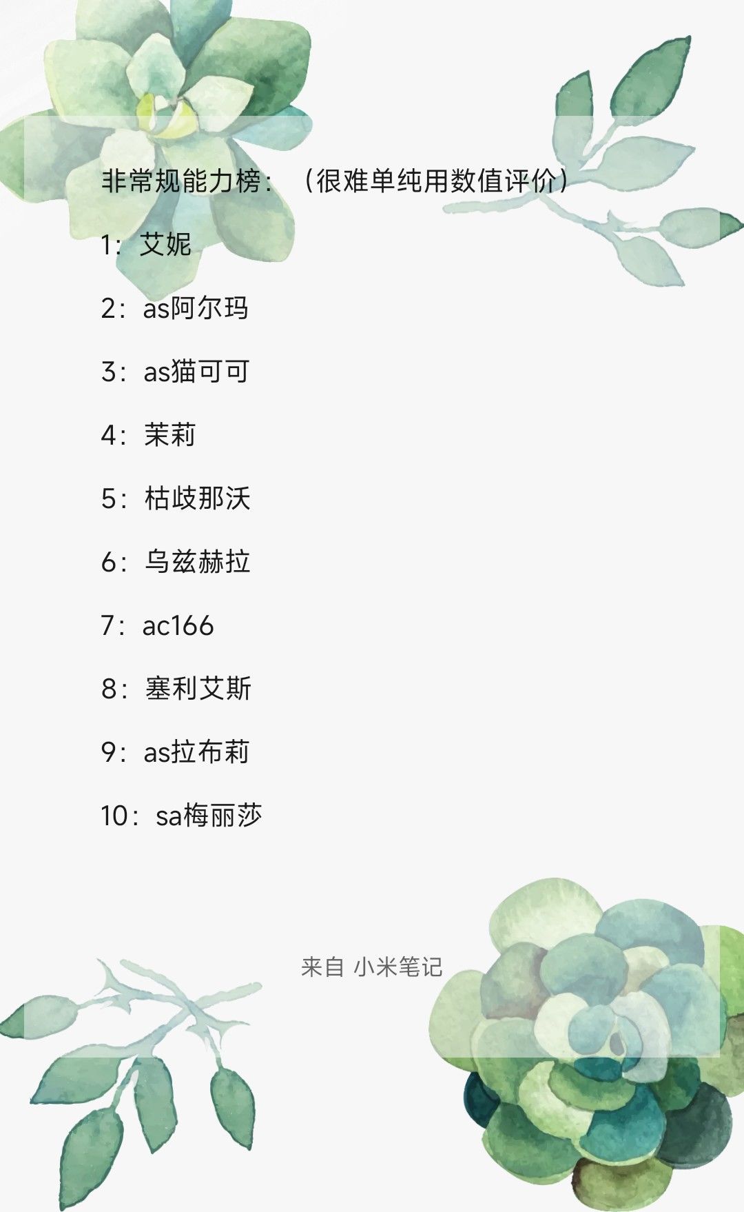 既然老把获取榜当强度榜 3