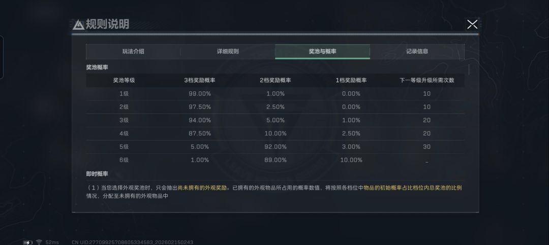 百分之一的概率里面抽到百分之五 3