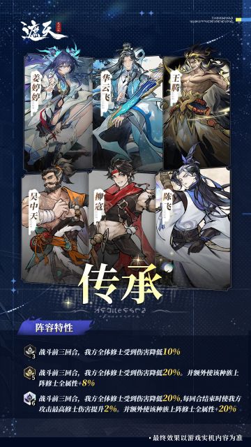 新手攻略|传承阵容搭配图文