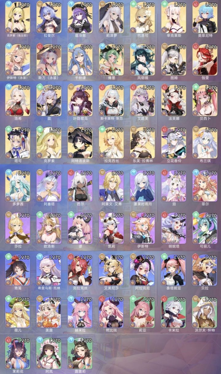 少女战姬test版本全角色截图