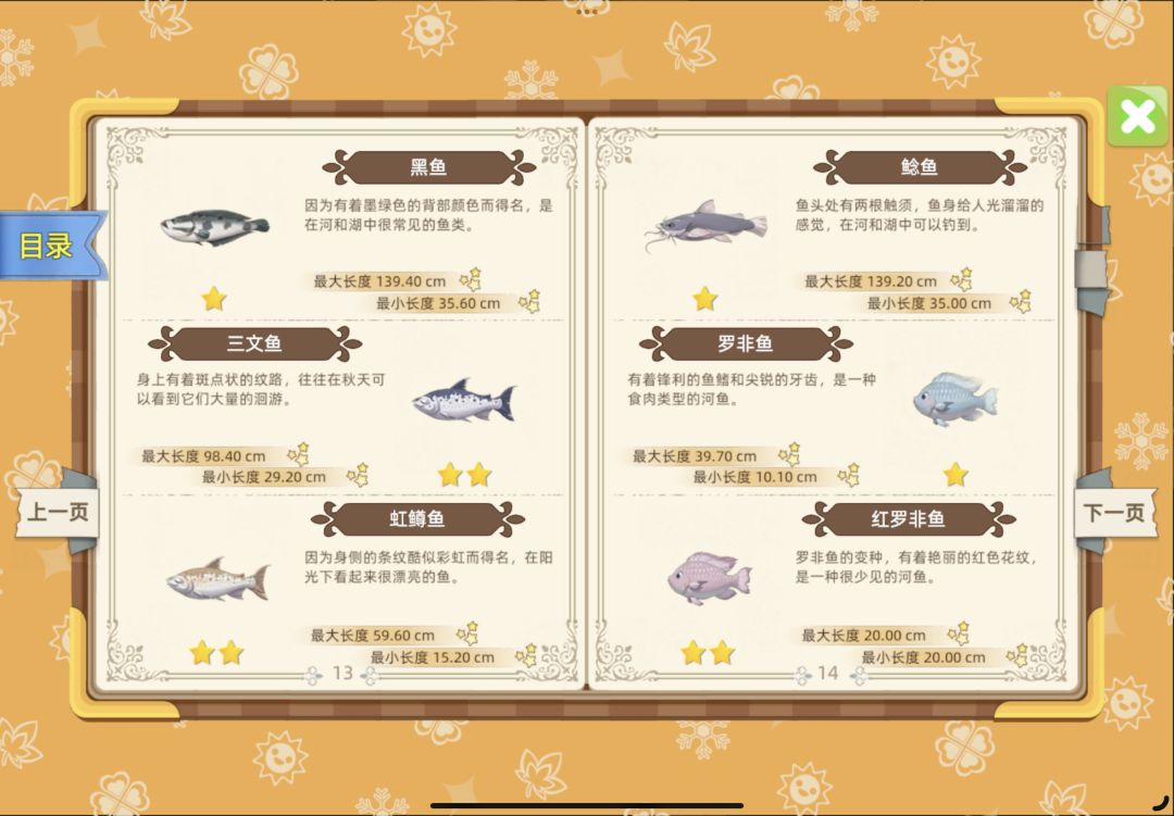 牧场气息鱼类图鉴 2