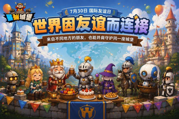【最强城堡】国际友谊日快乐！截图