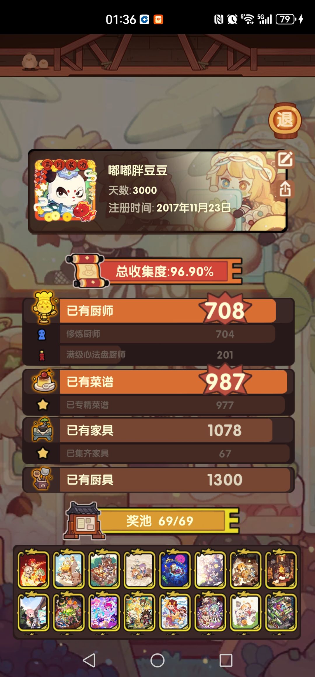 3000天达成 2