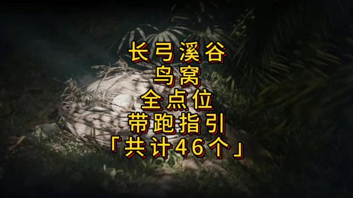 「三角洲S5」长弓溪谷鸟窝全点位带跑指引(46个)截图
