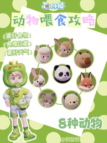 ✨心动小镇动物食槽位置及喜好攻略✨