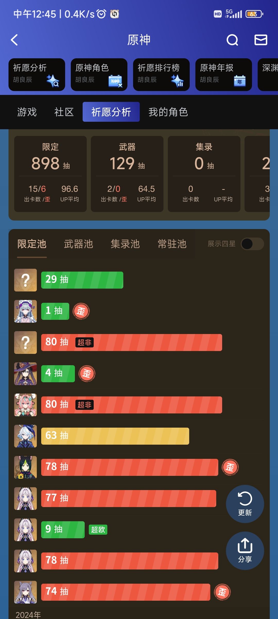 耗完,艾丸 1