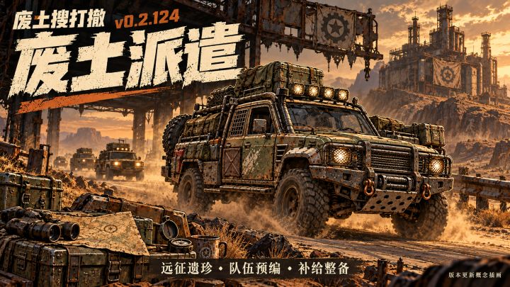 《废土搜打撤》V0.2.124版本更新公告截图