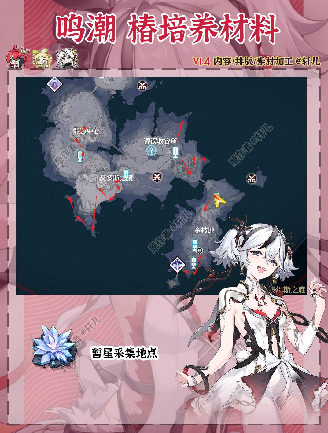 鸣潮角色 | 椿培养材料一览 2