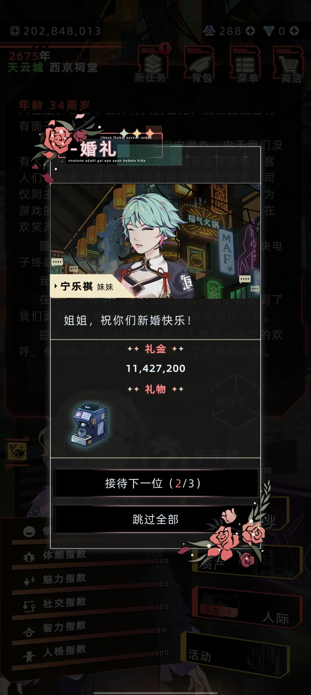 来妹妹和前夫哥的礼金 1