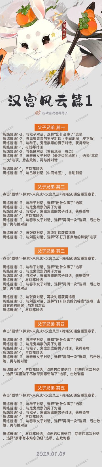 ▶忘川风华录汉宫风云攻略
▶忘川风华录隐藏成就
▶忘川风华录汉宫风云触发方法#忘川风华录