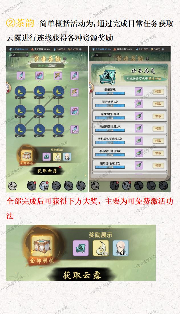 本命活动攻略分享 3