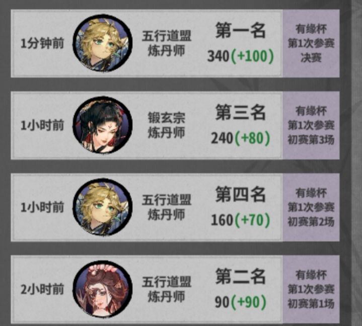 有缘杯决赛运气爆棚截图