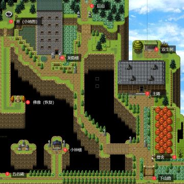 焚云寺地图-初始地图