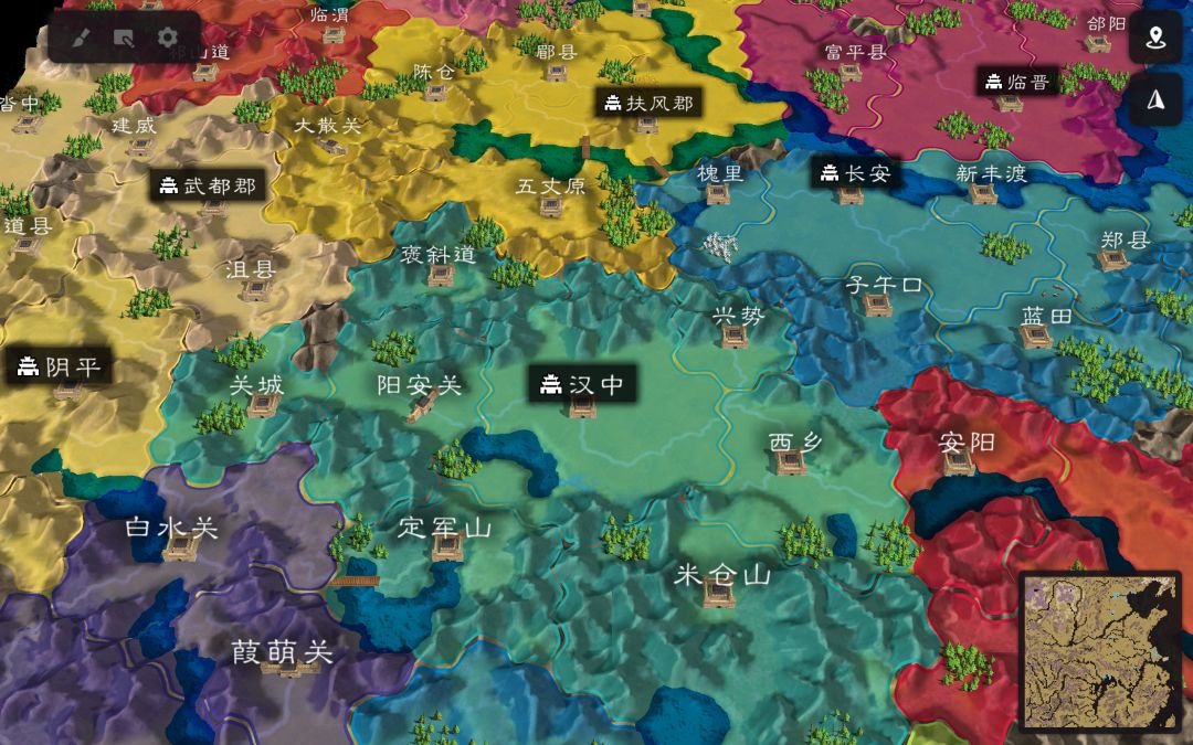 【地图】精修的三国自制大地图 非极大 2