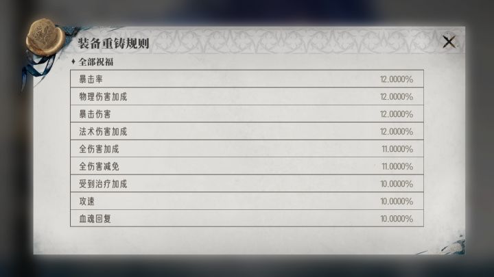 水贝拉的共振装备词条应该选输出还是防御类截图