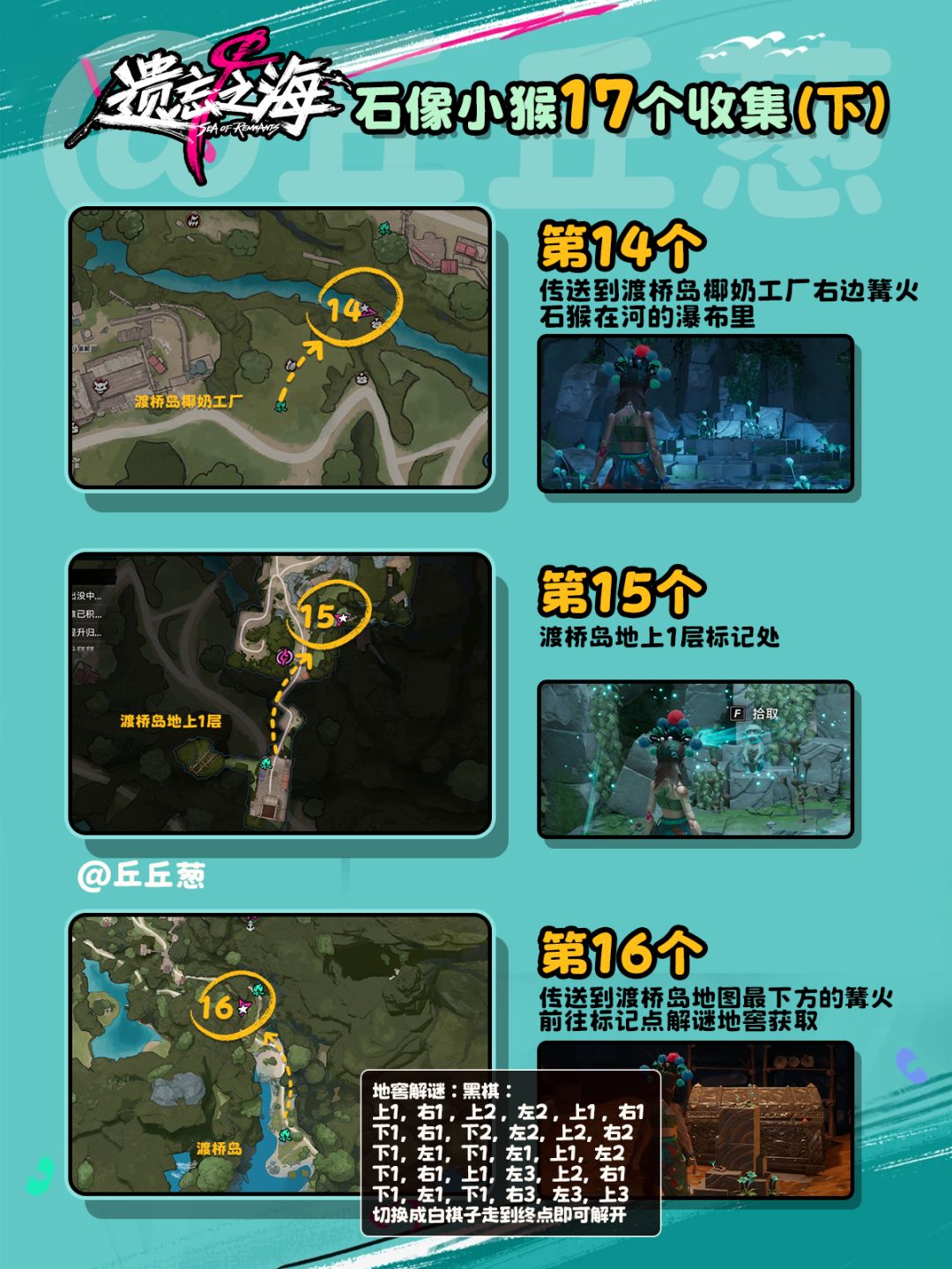 【遗忘之海】石像小猴17个收集(下) 4