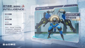 「情报手册 | 敌方信息勘察报告」
>>--敌方信息数据收集完成
>>--勘察报告解锁中
YGGDRASIL//ENEMY_FILE.002
分析员，最新敌方信息已录入。
知己知彼百战百胜，还请认真阅读。
*来自天启者安卡希雅的温馨小tip：这可都是来之不易的攻略哦！