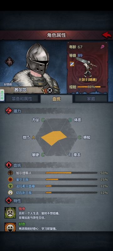 关于茜尔莎父亲的猜测