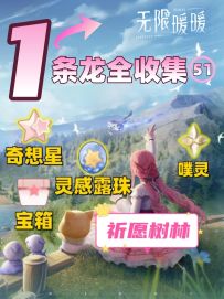 无限暖暖奇想星、灵感露珠、宝箱一条龙全收集51集