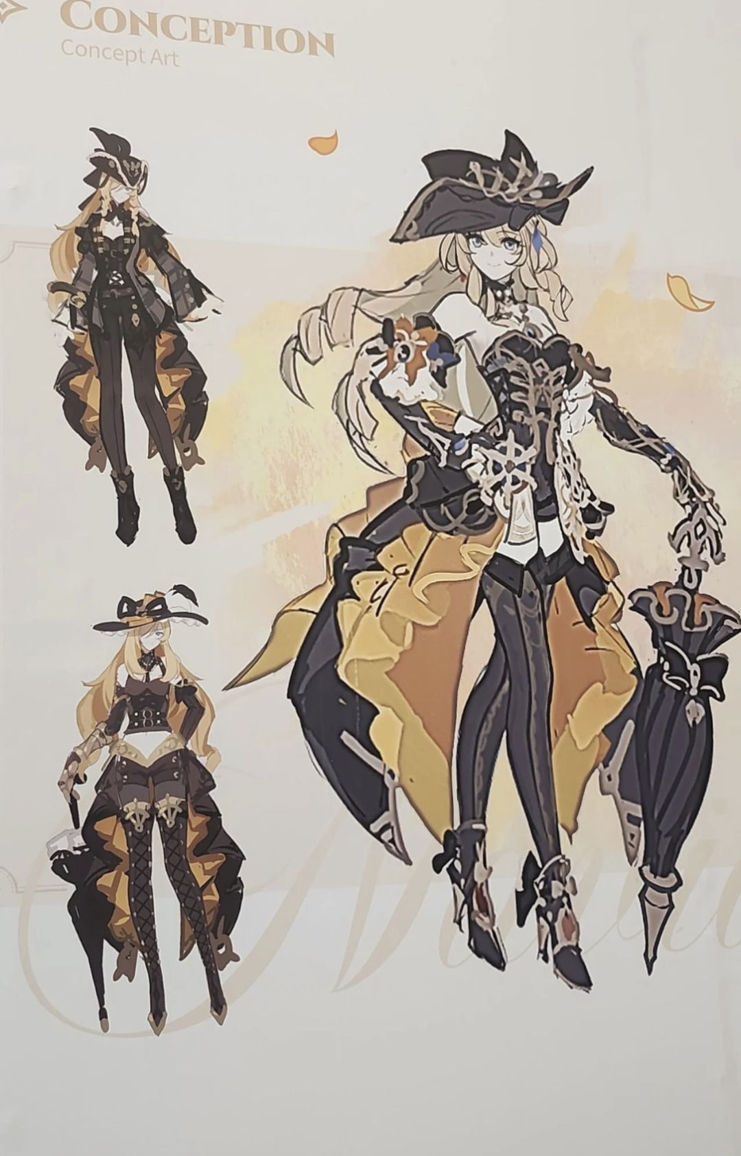 原神巴黎展角色原画一 8