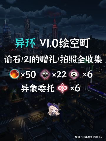 异环探索 | 异环V1.0绘空町全收集