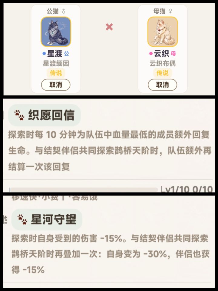 版本576更新,加强云织与星渡截图