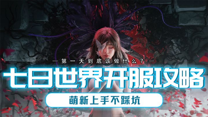 七日世界萌新开服第一天的保姆级攻略,让你拒绝踩坑!截图