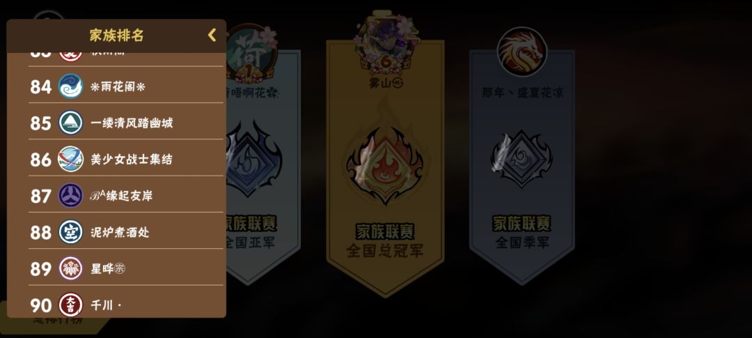 一区双修家族联赛后招新 3