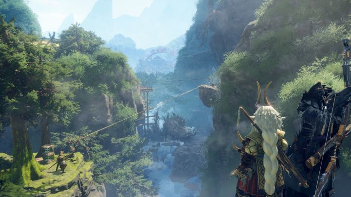 <WILD HEARTS™>狂野之心,3人组队比肩怪猎动作RPG游戏。截图