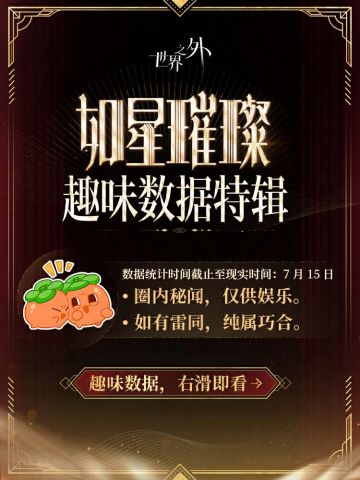 如星璀璨 | 趣味数据回顾