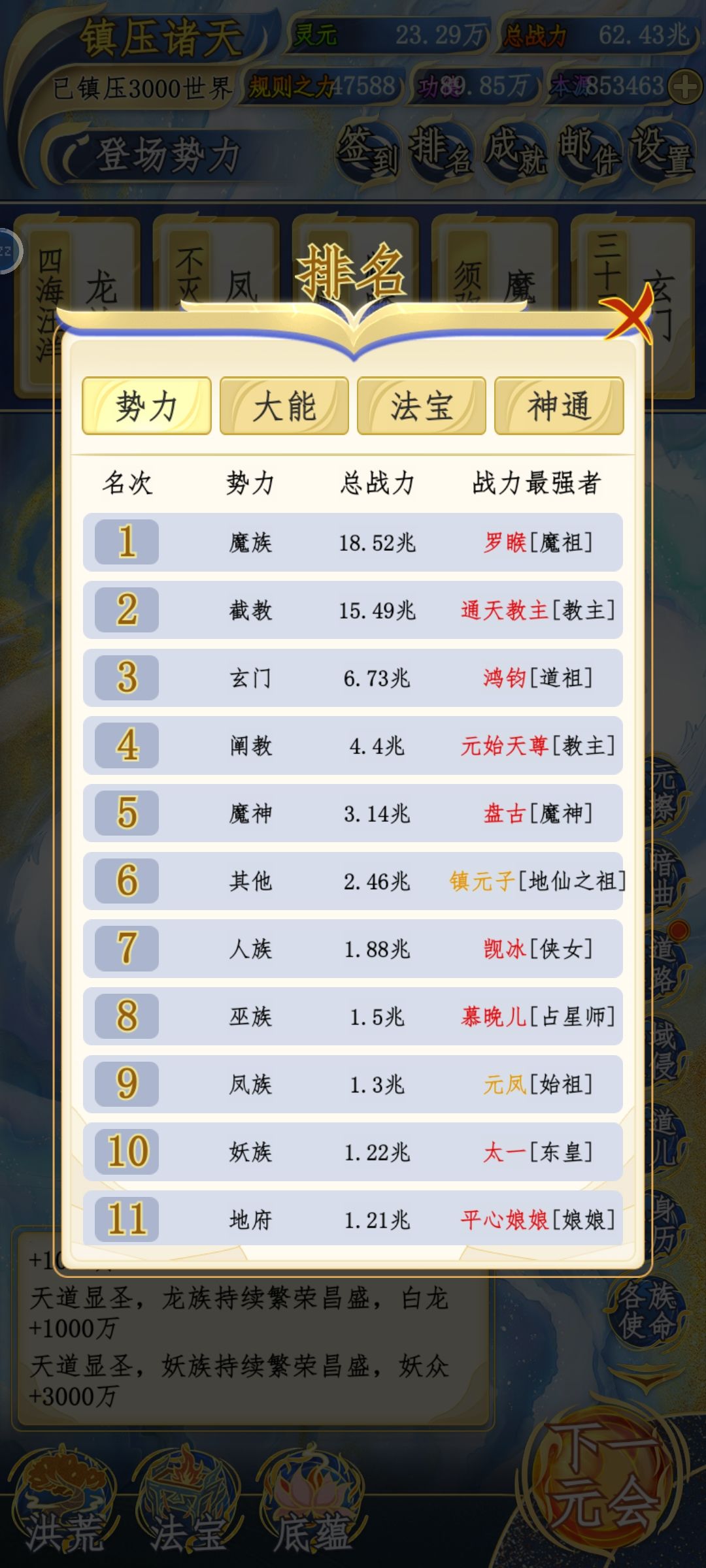 把穿越者势力干没了 2